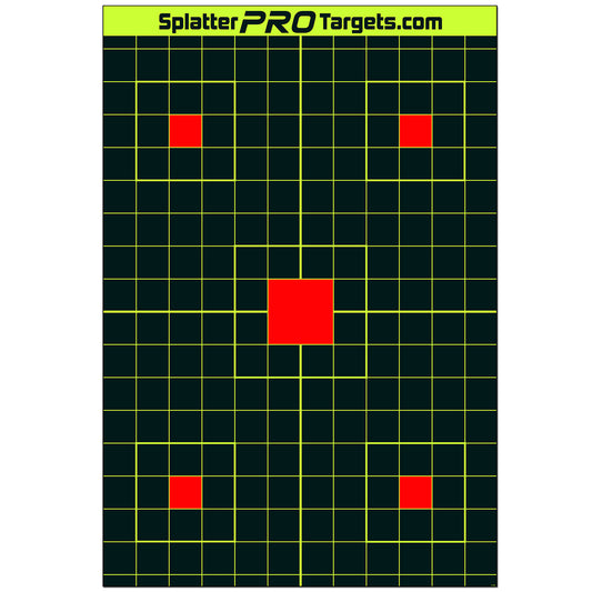 Splatter Pro Targets Bersagli UB 02 18, 45x30cm, confezione da 10