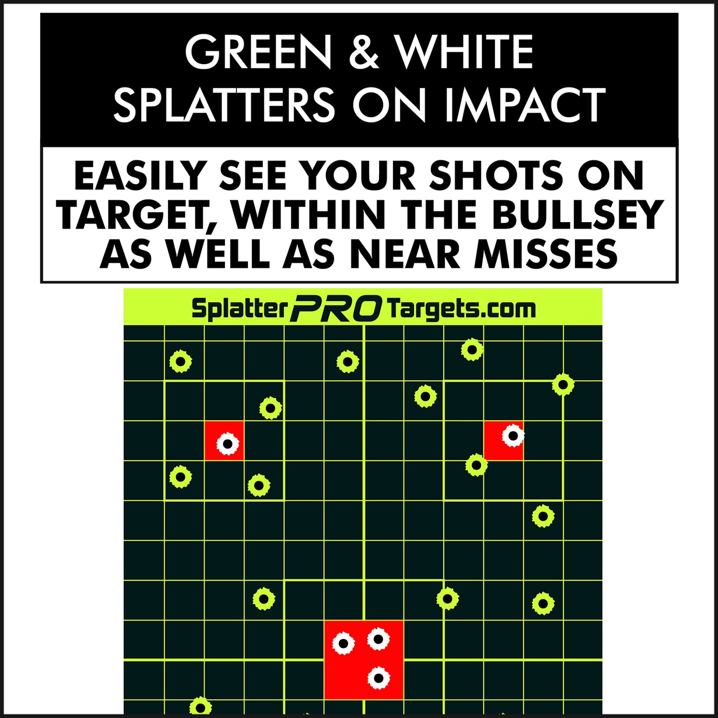 Splatter Pro Targets Zielscheiben UB 06 18, 45x30cm, 10er Packung
