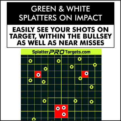 Splatter Pro Targets Zielscheiben UB 06 18, 45x30cm, 10er Packung