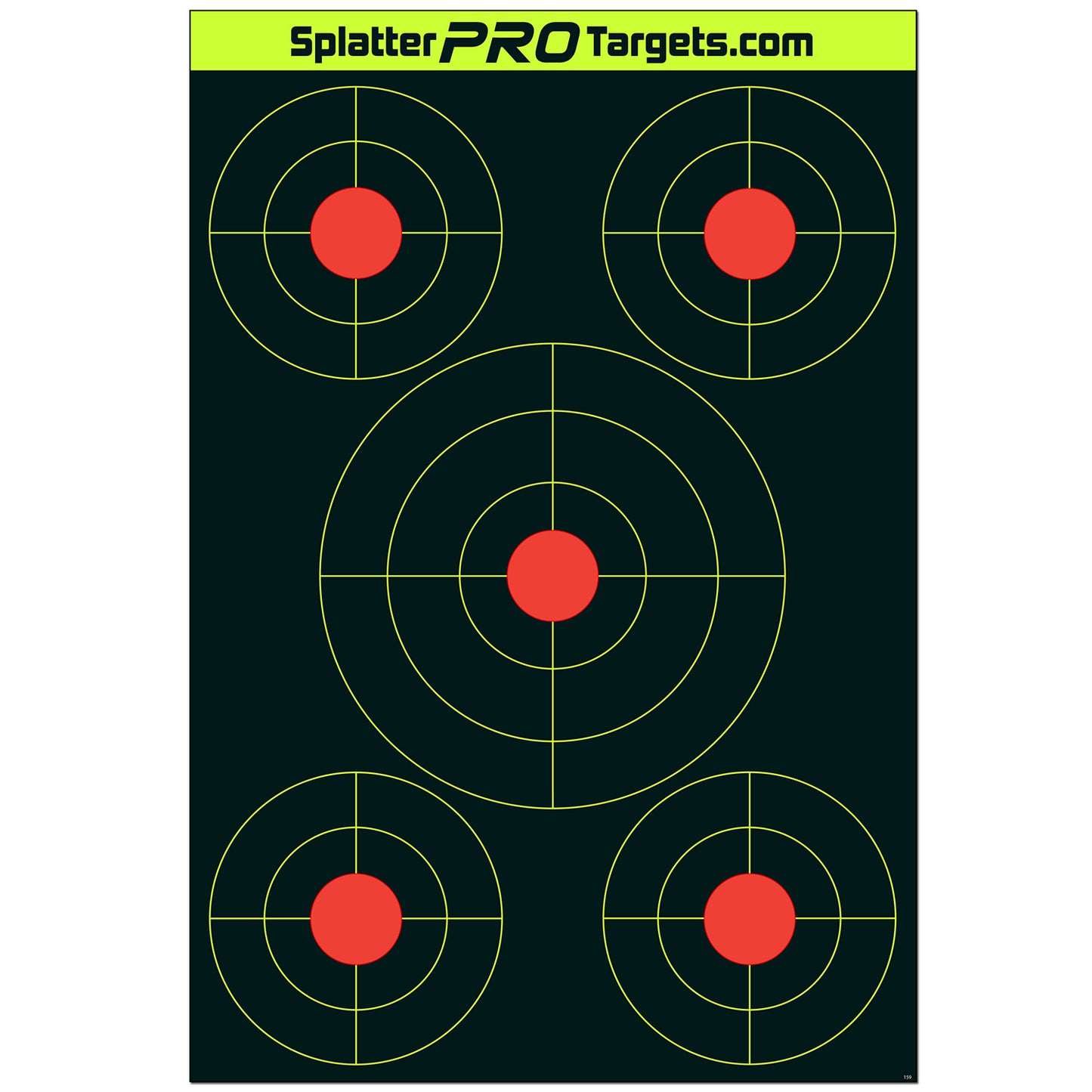 Splatter Pro Targets Zielscheiben UB 03 18, 45x30cm, 10er Packung