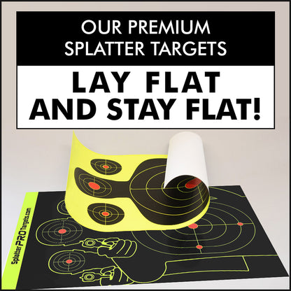 Splatter Pro Targets Zielscheiben UB 03 18, 45x30cm, 10er Packung