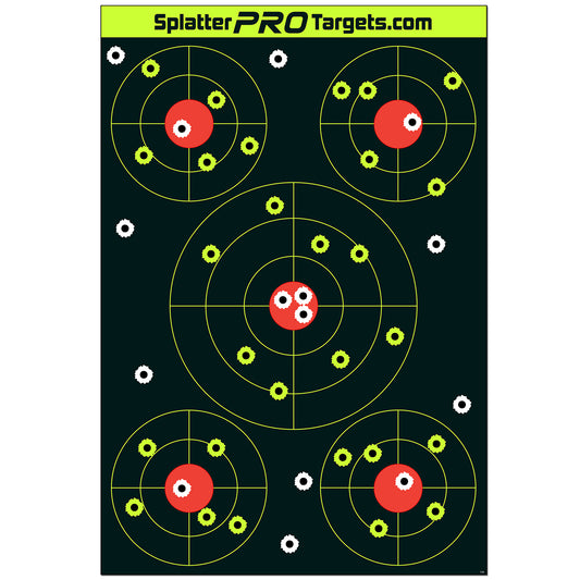 Bersagli Splatter Pro Targets UB 03 18, 45x30cm, confezione da 10