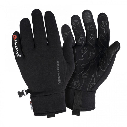 Guanti Ursus Power Stretch Polartec, neri