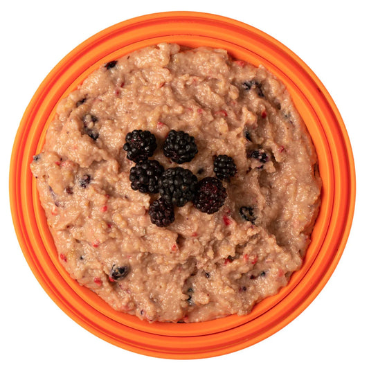 Custard with Mixed Berries (450 kcal) [Vegetarian & Gluten Free]