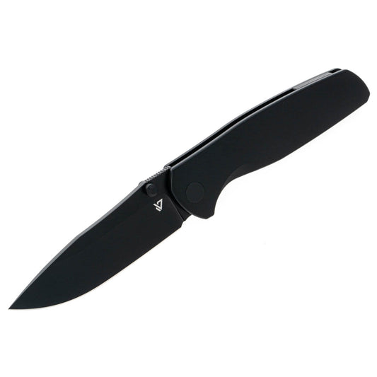 Esox V2, M390, Gray, Ti-Thumbstud