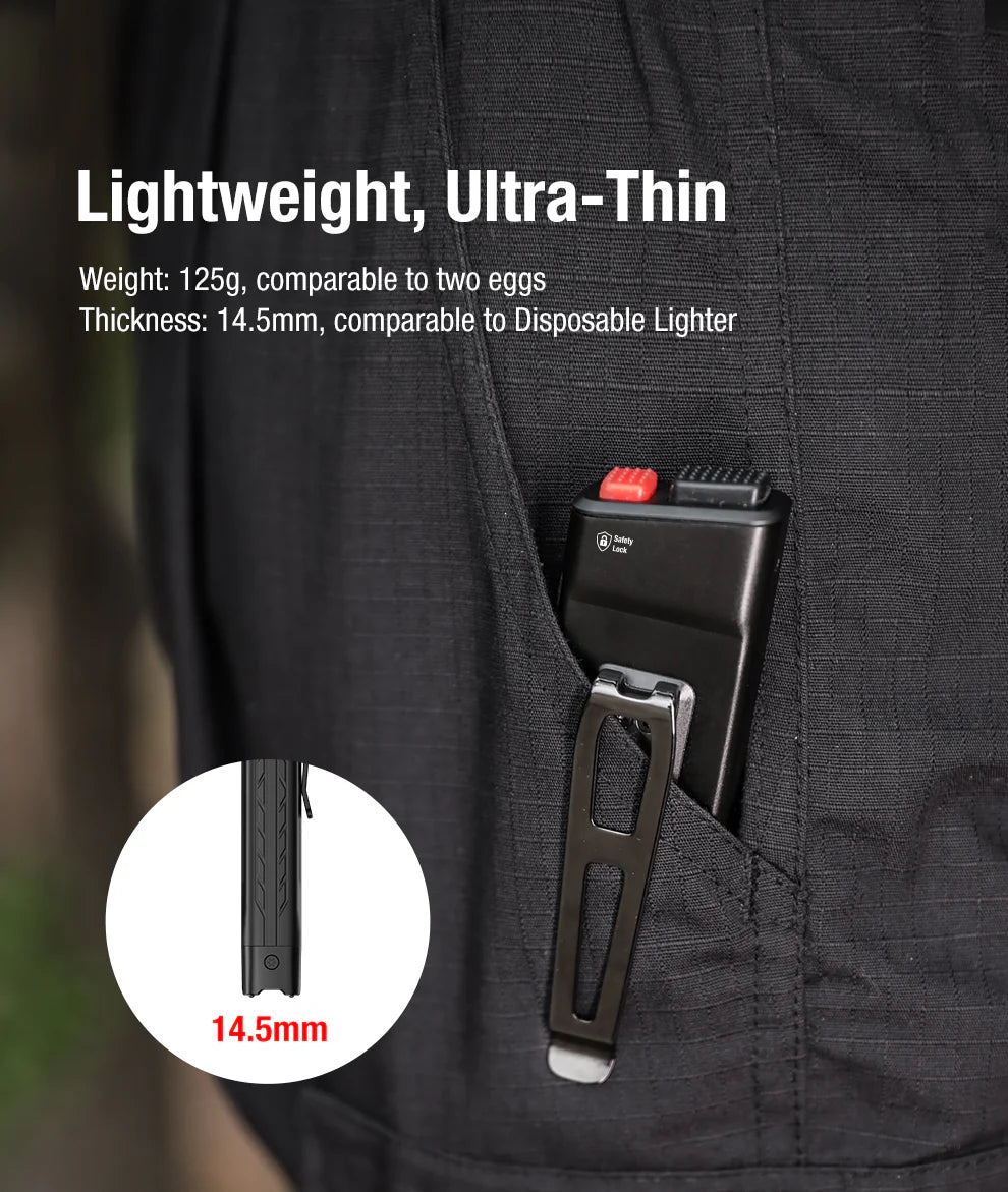 FlatTac X1-E, 4200 Lumen (inkl. Akku)