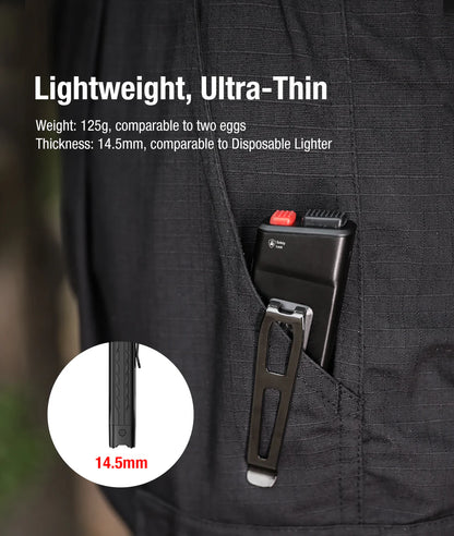 FlatTac X1-E, 4200 Lumen (inkl. Akku)