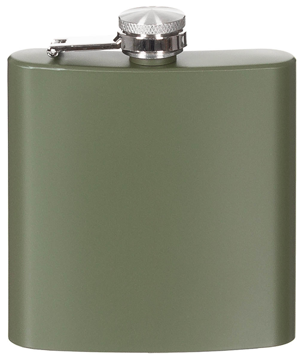 Fiaschetta, acciaio inossidabile, oliva, 6 OZ, 170 ml