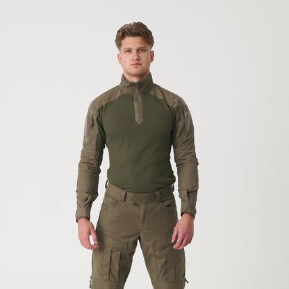 CHEMISE DE COMBAT MCDU NYCO RIPSTOP, RAL 7013/vert olive