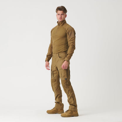 CHEMISE DE COMBAT MCDU NYCO RIPSTOP, RAL 7013/vert olive