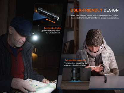 Torcia LED, E12 V3.0, 200 lumen, incl. batteria