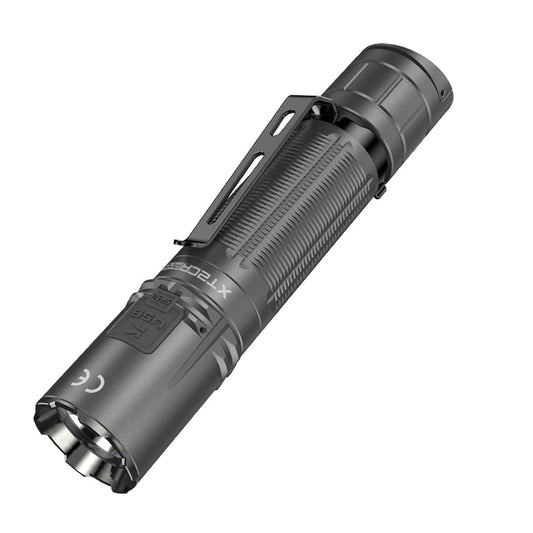 LED Taschenlampe XT2CR PRO, 2'100 Lumen, matte gray (inkl. Akku)