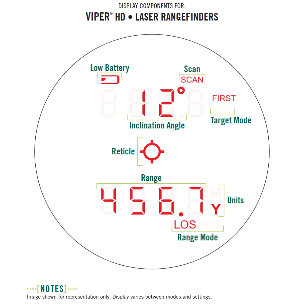Télémètre laser Vortex Viper HD 3000