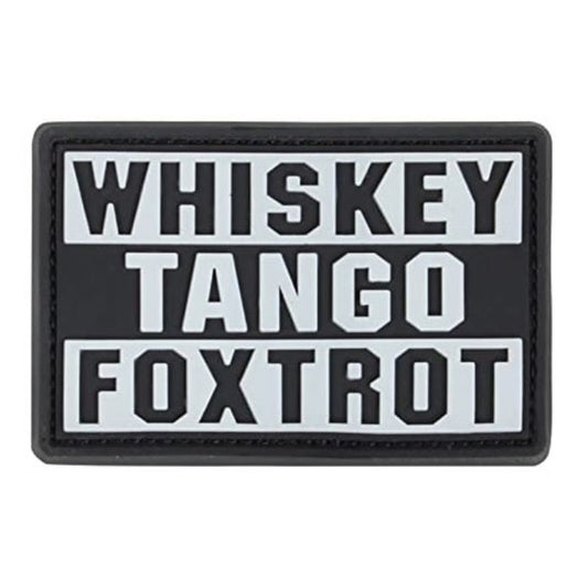 Patch Moral WHISKY TANGO FOXTROT
