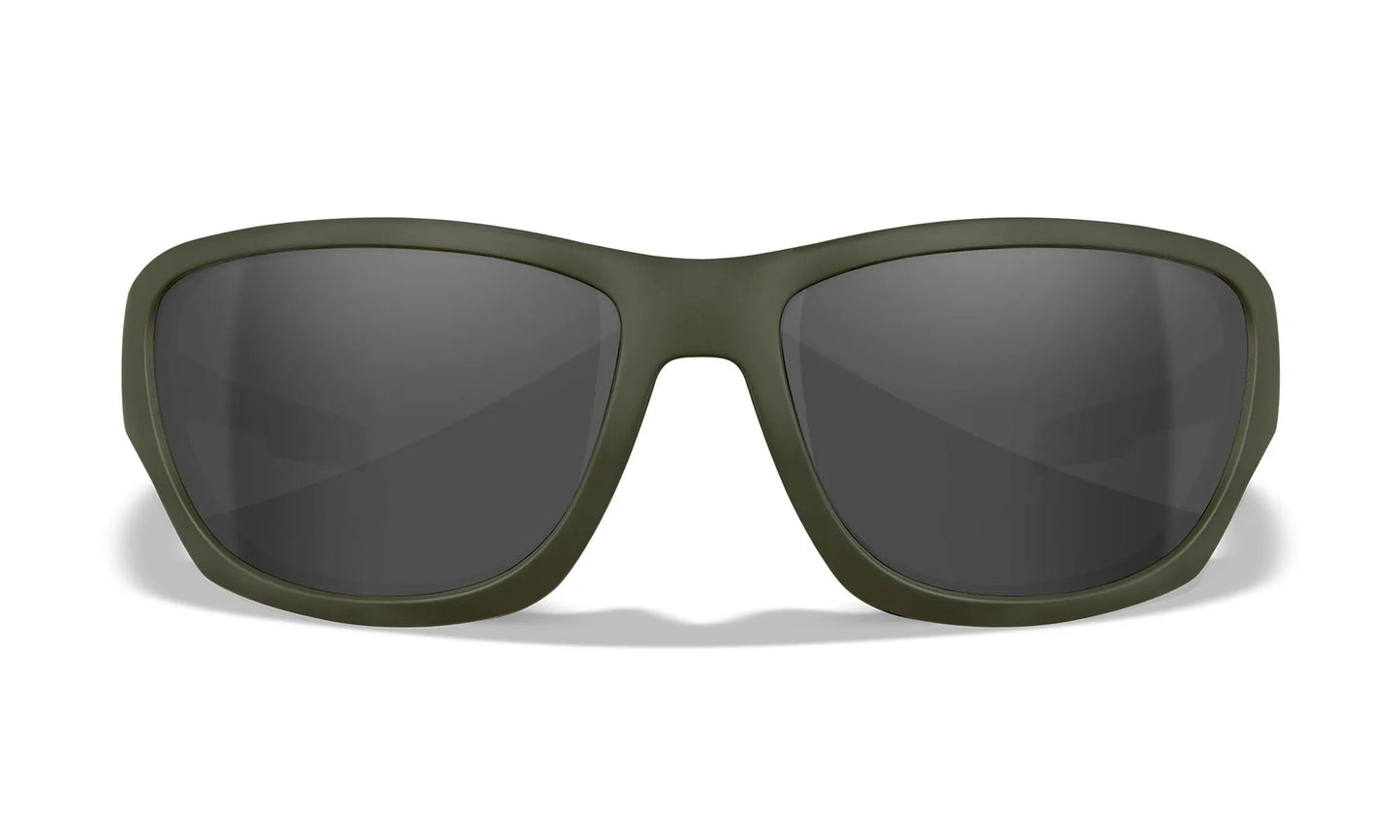 Occhiali da sole WILEY-X WX CLIMB, grigio, montatura verde opaco