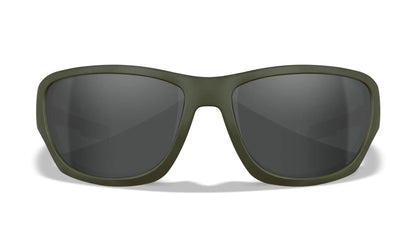 Occhiali da sole WILEY-X WX CLIMB, grigio, montatura verde opaco