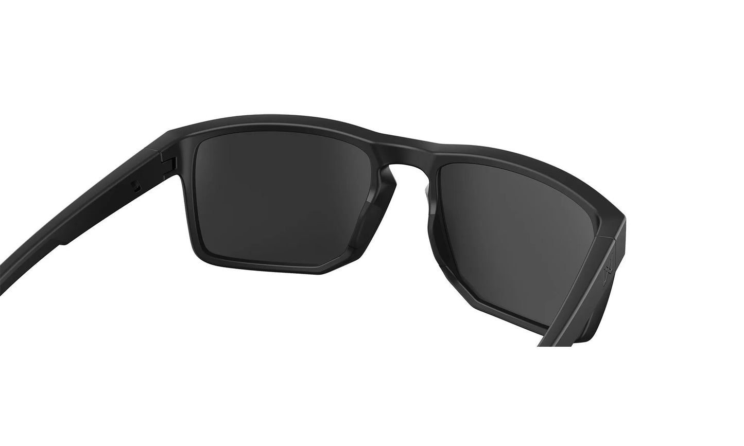 WX FOUNDER Lenti: CAPTIVATE™ grigio, Montatura: nero opaco