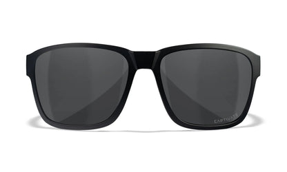 Lenti WX TREK: CAPTIVATE™ Polarized grigio, Montatura: nero opaco
