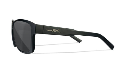 Lenti WX TREK: CAPTIVATE™ Polarized grigio, Montatura: nero opaco
