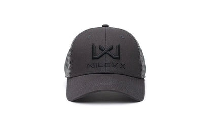 Cappellino da camionista grigio scuro nero WX/Wiley X