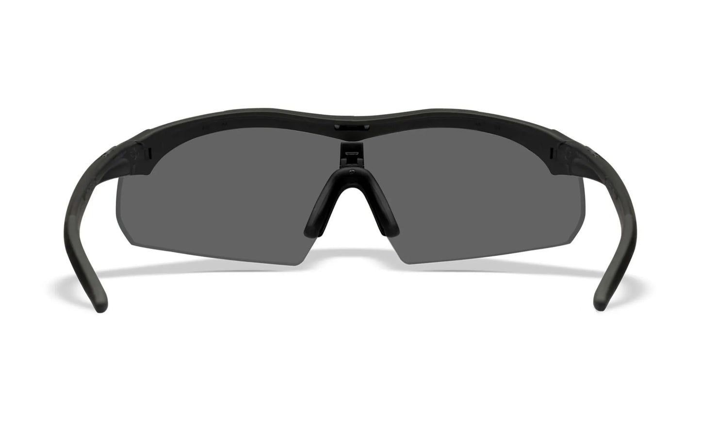 WX VAPOR 2.5 Visiere: grigio/trasparente/ruggine chiaro, Montatura: nero opaco